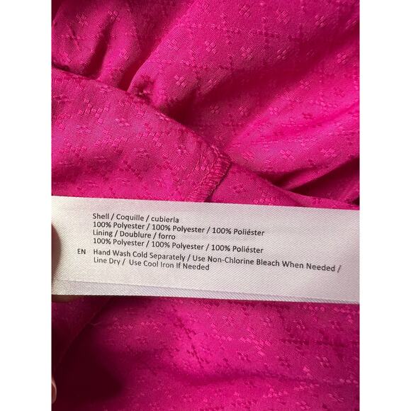 Band of the Free Bustier Strapless Magenta Mini Dress -Size L- NWT - Picture 7 of 7